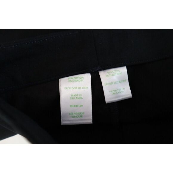 Lilly Pulitzer 010878 Women's Sz 12 Black Arabeth 5" Mid-Rise Stretch Shorts - Picture 4 of 8